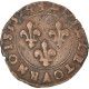 Monnaie, France, Henri IV, Double Tournois, 1594, Clermont, TTB, Cuivre - 1589-1610 Enrico IV