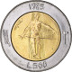 Monnaie, Saint Marin , 500 Lire, 1985, SPL, Bimétallique, KM:181 - San Marino