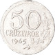 Monnaie, Brésil, 50 Cruzeiros, 1965 - Brazil