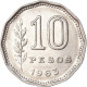 Monnaie, Argentine, 10 Pesos, 1963 - Argentina