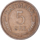 Monnaie, Danemark, 5 Öre, 1960 - Danemark