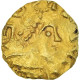 Monnaie, France, BURGUNDY, Triens, VIIth Century, TTB, Or - 470-751 Monnaies Mérovingiennes