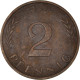 Monnaie, République Fédérale Allemande, 2 Pfennig, 1964, Karlsruhe, TB - 2 Pfennig