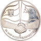 Russie, Médaille, Gorbachev Weizsäcker Meeting Bonn 1989 Silver. Be, 1989 - Altri & Non Classificati