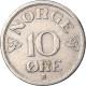 Monnaie, Norvège, 10 Öre, 1956 - Noruega