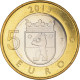 Finlande, 5 Euro, Satakunta, Sammallahdenkmäki, 2013, SPL, Bimétallique - Finlande