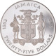 Monnaie, Jamaïque, Elizabeth II, 25 Dollars, 1978, Proof, FDC, Argent, KM:76 - Jamaica