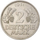 Monnaie, République Fédérale Allemande, 2 Mark, 1951, Karlsruhe, SUP - 2 Mark