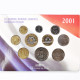 Monnaie, France, Monnaie De Paris, Set 10 Monnaies., 2001, BU, FDC, (No - Commémoratives