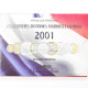 Monnaie, France, Monnaie De Paris, Set 10 Monnaies., 2001, BU, FDC, (No - Herdenking
