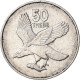 Monnaie, Botswana, 50 Thebe, 1998, British Royal Mint, TB, Nickel Plaqué Acier - Botswana