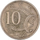 Monnaie, Australie, Elizabeth II, 10 Cents, 1975, Melbourne, TB, Cupro-nickel - Victoria