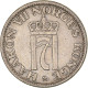 Monnaie, Norvège, Haakon VII, 50 Öre, 1957, TTB, Cupro-nickel, KM:402 - Norvège