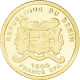 Monnaie, Benin, Le Penseur De Rodin, 1500 Francs CFA, 2007, FDC, Or - Benín