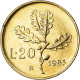 Monnaie, Italie, 20 Lire, 1985, Rome, BU, FDC, Bronze-Aluminium, KM:97.2 - 20 Lire