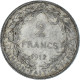 Monnaie, Belgique, Albert I, 2 Francs, 2 Frank, 1912, TTB, Argent, KM:74 - 2 Francs