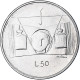 Monnaie, Saint Marin , 50 Lire, 1976, Rome, FDC, FDC, Acier, KM:56 - Saint-Marin