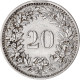 Monnaie, Suisse, 20 Rappen, 1909 - Autres & Non Classés