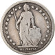 Monnaie, Suisse, Franc, 1877, Bern, TB, Argent, KM:24 - Autres & Non Classés