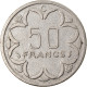 Monnaie, États De L'Afrique Centrale, 50 Francs, 1976, Paris, TTB, Nickel - Cameroun