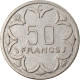 Monnaie, États De L'Afrique Centrale, 50 Francs, 1976, Paris, TTB, Nickel - Camerun