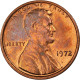 Monnaie, États-Unis, Lincoln Cent, Cent, 1972, U.S. Mint, Philadelphie, TTB+ - 1959-…: Lincoln, Memorial Reverse