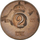 Monnaie, Suède, Gustaf VI, 2 Öre, 1959, TB+, Bronze, KM:821 - Suède