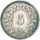 Monnaie, Suisse, 5 Rappen, 1944, Bern, TB+, Cupro-nickel, KM:26 - Autres & Non Classés