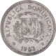 Monnaie, République Dominicaine, 10 Centavos, 1983 - Dominicana