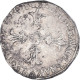 Monnaie, France, Henri IV, 1/4 Ecu, 15[??], Bordeaux, TTB, Argent, Duplessy:1224 - 1589-1610 Henri IV Le Vert-Galant