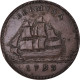 Monnaie, Bermudes, George III, Penny, 1793, TTB+, Cuivre, KM:5 - Bermudes