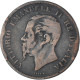 Monnaie, Italie, Vittorio Emanuele II, 5 Centesimi, 1862, Naples, TB, Cuivre - 1861-1878 : Victor Emmanuel II