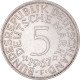 Monnaie, République Fédérale Allemande, 5 Mark, 1967, Stuttgart, TTB, Argent - 5 Mark