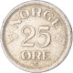 Monnaie, Norvège, 25 Öre, 1957 - Norvège