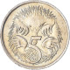 Monnaie, Australie, 5 Cents, 1966 - 5 Cents