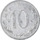 Monnaie, Tchécoslovaquie, 10 Haleru, 1953 - Tchécoslovaquie