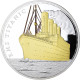 France, Médaille, 100ème Anniversaire Du Titanic, FDC, Cuivre Plaqué Argent - Other & Unclassified