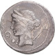 Monnaie, Jules César, Denier, 46-45 BC, Military Mint In Spain, TTB, Argent - República (-280 / -27)