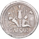 Monnaie, Jules César, Denier, 46-45 BC, Military Mint In Spain, TTB, Argent - Republic (280 BC To 27 BC)