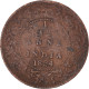 Monnaie, Inde Britannique, Victoria, 1/12 Anna, 1 Pie, 1894, Calcutta, TB+ - Colonies