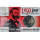 Belgique, 2 Euro, 2014, Royal Belgium Mint, Coin Card CROIX ROUGE BU, FDC - Belgium