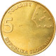 Monnaie, Slovénie, 5 Tolarjev, 1996, FDC, Nickel-brass, KM:29 - Eslovenia