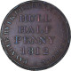 Monnaie, Grande-Bretagne, Hull Lead Works, Halfpenny Token, 1812, Hull, TTB - Other & Unclassified