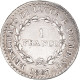 Monnaie, États Italiens, LUCCA, Franco, 1807, Florence, TTB, Argent, KM:23 - Napoleontisch