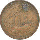 Monnaie, Grande-Bretagne, 1/2 Penny, 1958 - 1/2 Penny & 1/2 New Penny