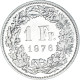 Monnaie, Suisse, Franc, 1976, Bern, BE, SPL, Cupro-nickel, KM:24a.1 - Autres & Non Classés