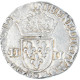 Monnaie, France, Henri III, 1/4 Ecu, 1584, Bayonne, TTB, Argent, Gadoury:494 - 1574-1589 Enrique III