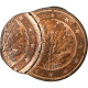 République Fédérale Allemande, 5 Euro Cent, Error Double Struck Off Center - Errors And Oddities