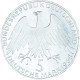 Monnaie, République Fédérale Allemande, 5 Mark, 1968, Hamburg, Germany, SUP+ - 5 Marchi