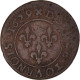 Monnaie, France, Louis XIII, Double Tournois, 1629, Lyon, TTB, Cuivre - 1610-1643 Ludwig XIII. Der Gerechte